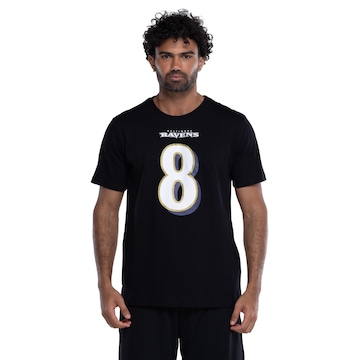 Camiseta do Baltimore Ravens NFL Masculina Player Jackson NF017