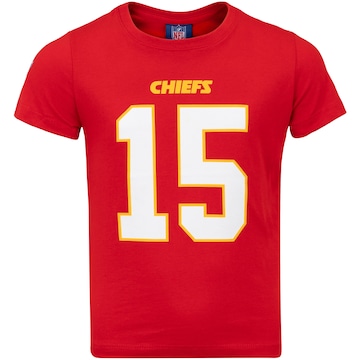 Camiseta do Kansas City Chiefs NFL Juvenil Player Maho NF046