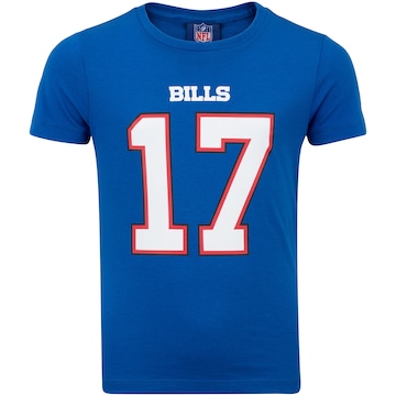 Camiseta do Buffalo Bills NFL Juvenil Player Allen NF047