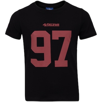 Camiseta do San Francisco 49ers NFL Juvenil Player Bosa NF048