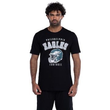 Camiseta do Philadelphia Eagles NFL Masculina Player Hurts NF062