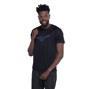 Camiseta Masculina Mizuno Manga Curta Run Easy 4