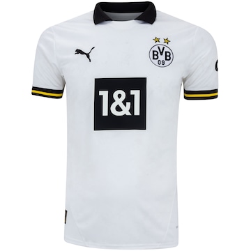 Camisa Polo do Borussia Dortmund III 24/25 Puma Masculina Torcedor