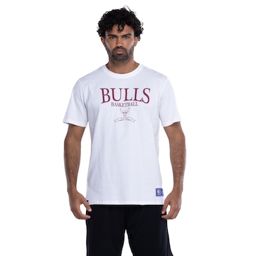 Camiseta do Chicago Bulls NBA Masculina NB956 Classic