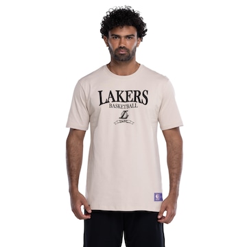 Camiseta do Los Angeles Lakers NBA Masculina NB954 Classic