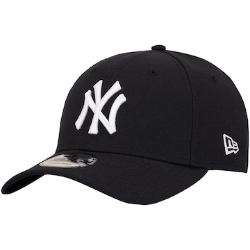 Boné Aba Curva New York Yankees MLB 940 New Era Team Color Strapback Adulto