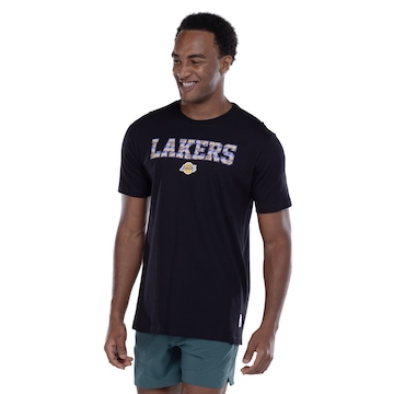 Camiseta do Los Angeles Lakers NBA Masculina Cubic N0147