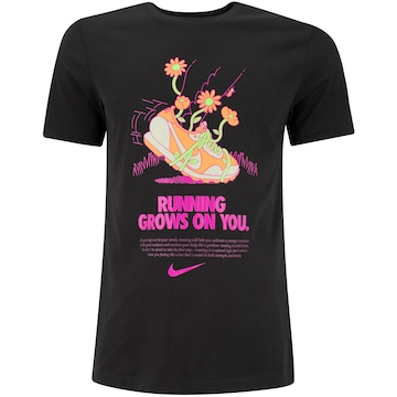 Camiseta Masculina Nike Manga Curta Dri-Fit Tee  Run DNA