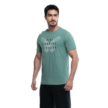 Camiseta Masculina Nike Manga Curta Dri-Fit Tee Run Div