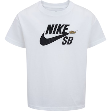 Camiseta Infantil Nike Manga Curta Sportswear SB Logo