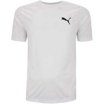 Camiseta Masculina Puma Manga Curta Active Small Logo Tee