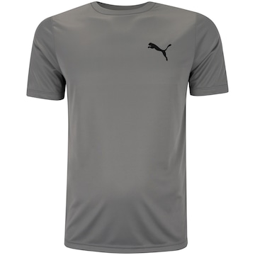 Camiseta Masculina Puma Manga Curta Active Small Logo Tee