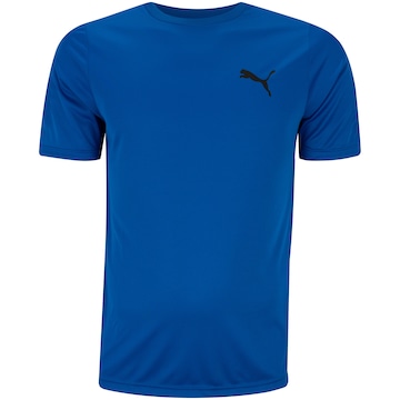 Camiseta Masculina Puma Manga Curta Active Small Logo Tee