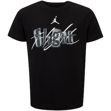 Camiseta Infantil Nike Manga Curta Jordan Flight Team