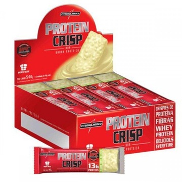 Barra de Proteína Integralmédica Protein Crisp Bar - Romeu e Julieta - Caixa com 12 Unidades