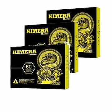 Termogênico Iridium Labs Kimera Thermo - 3 Caixa com 60 Comprimidos cada