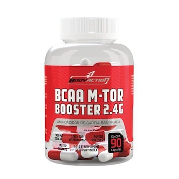 BCAA BodyAction M-Tor Booster 2,4g - 90 Cápsulas