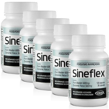 Termogênico Power Supplements Sineflex - 5 Frascos com 150 Cápsulas cada