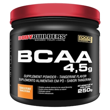 BCAA Bodybuilders 4.5g Tangerina - 250g