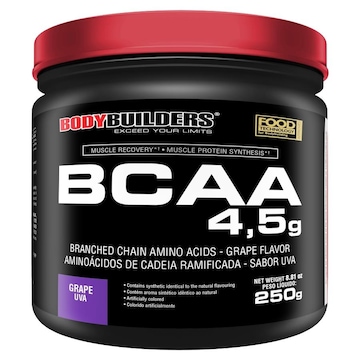 BCAA Bodybuilders 4.5g Uva - 250g