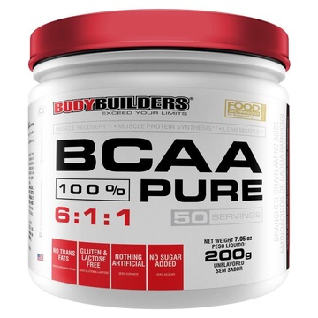 BCAA 6:1:1 Bodybuilders 100% Puro - 200g