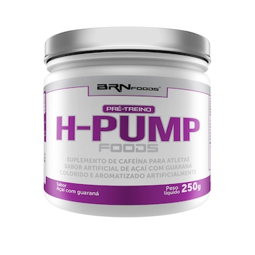 Pré Treino H-Pump BRN Foods - Guaraná com Açaí - 250g