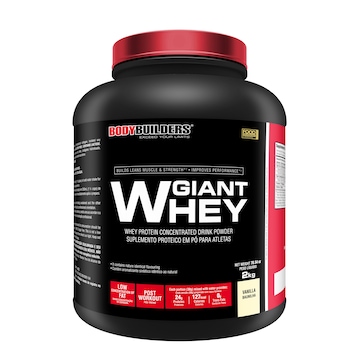 Giant Whey Protein Bodybuilders - Baunilha - 2Kg