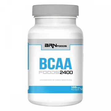 BCAA BRN Foods 2400 - 100 Cápsulas