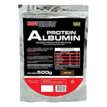 Albumina Protein Bodybuilders - Chocolate - 500g