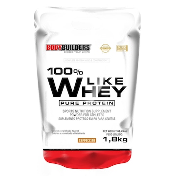 100% Whey Protein Bodybuilders Like Pure - Cappucino - 1,8Kg