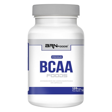 Premium BCAA BRN Foods - 120 Cápsulas