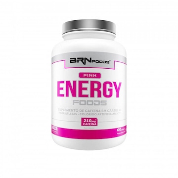 Termogênico BRN Foods Pink Energy - 120 Cápsulas