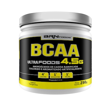 BCAA 4:1:1 BRN Foods Ultrafoods - Tangerina - 250g