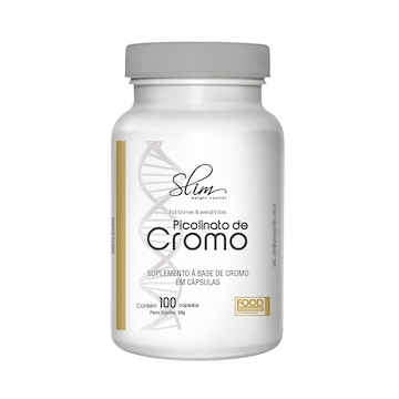 Picolinato de Cromo Slim Weight Control - 100 Cápsulas