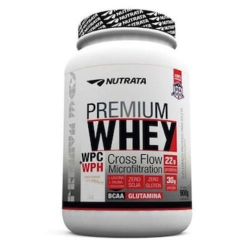 Premium Whey Nutrata - Morango - 900g