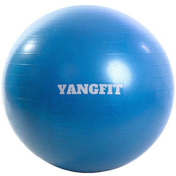 Bola de Pilates Suíça YangFit com Bomba de Encher - 65cm
