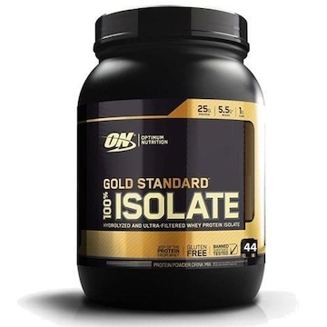 Gold Standard 100% Isolate Optimum Nutrition - Rich Vanilla - 1032g