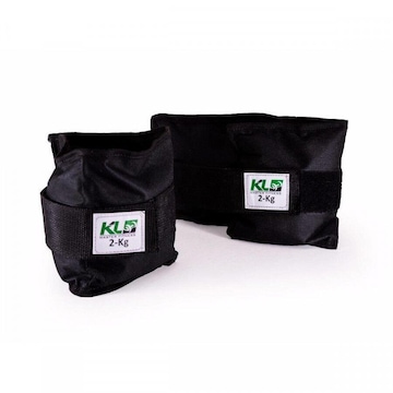 Kit Caneleiras KL Master Peso Fixa Velcro - 1 a 4kg - Pares (Cada)