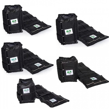 Kit Caneleiras Peso Funcional Profissional Lona 6Kg a 10Kg