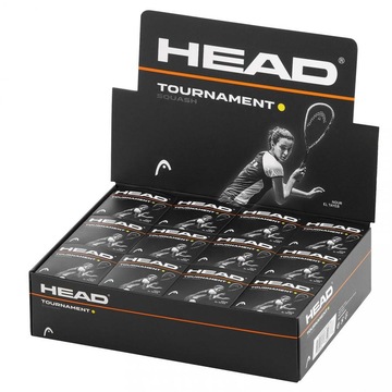 Caixa de Bola Head Squash Tournament - 12 unidades