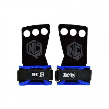 Hand Grip NC Extreme Pull Up Protetor Palmar 3 Furos - Adulto