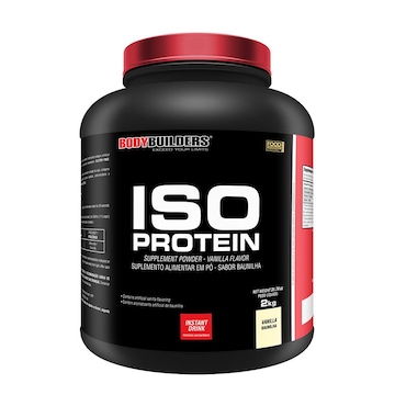 Whey Protein Isolado Bodybuilders Iso Protein Foods - Baunilha - 2kg