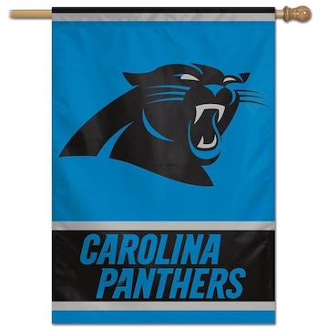Bandeira Vertical WinCraft Logo Team Carolina Panthers - 70x100cm