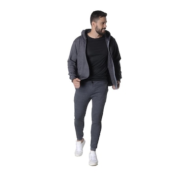 Agasalho Moletom Suffix Canguru - Masculino