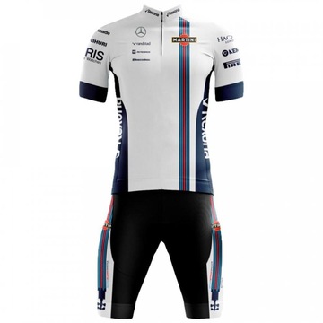 Conjunto Bermuda e Camisa GPX Sportspara Ciclismo Pro Tour Williams F1 - Adulto