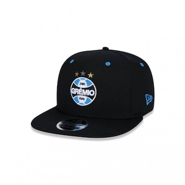 Boné Aba Reta New Era 9Fifty Original Fit Grêmio Futebol - Snapback - Adulto