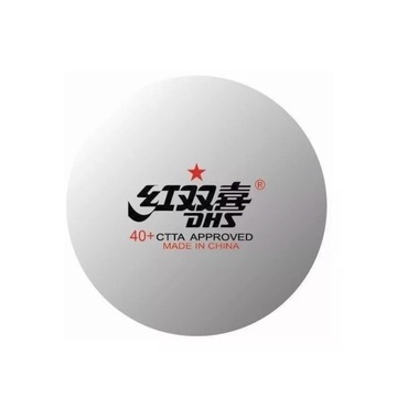 Bola Tênis de Mesa DHS Estrela - 40mm - 10 unidades