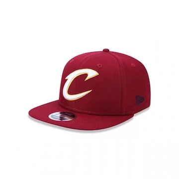 Boné New Era Aba Reta 9Fifty Original Fit NBA Cleveland Cavaliers - Snapback - Adulto