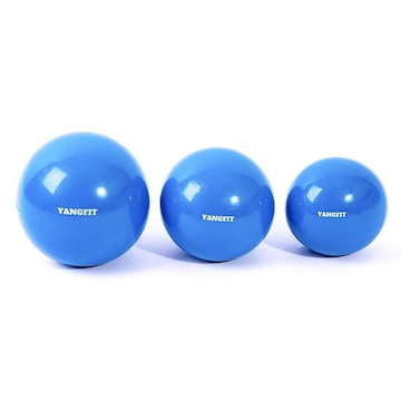 Kit de Bolas Tonificadoras Yangfit Toning Ball - 1kg 2kg e 3kg