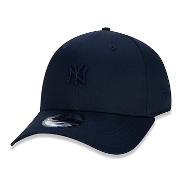 Boné Aba Curva New Era 9Forty MLB New York Yankees Mini Logo - Ajustável - Snapback - Adulto